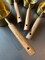 Acacia Wood & Gold Measuring Cups & Spoons Set of 8 – Stylish and Functional